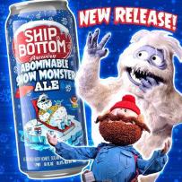 Ship Bottom - Abominable Snow Monster (4 pack 16oz cans) (4 pack 16oz cans)