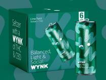 WYNK - Lime Twist Delta 9 THC 5mg (6 pack 12oz cans) (6 pack 12oz cans)