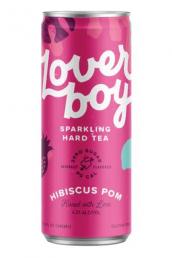 Loverboy Sparkling Hard Tea - Hibiscus Pom (6 pack 12oz cans) (6 pack 12oz cans)